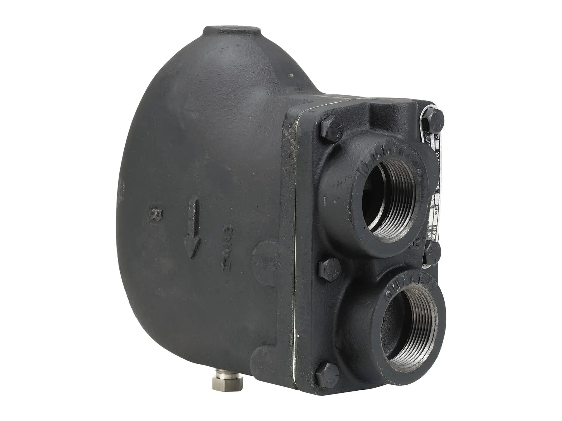 Watts 0037120, 1" Float and Thermostatic Steam Trap, 0.125 Orifice, 125 psi