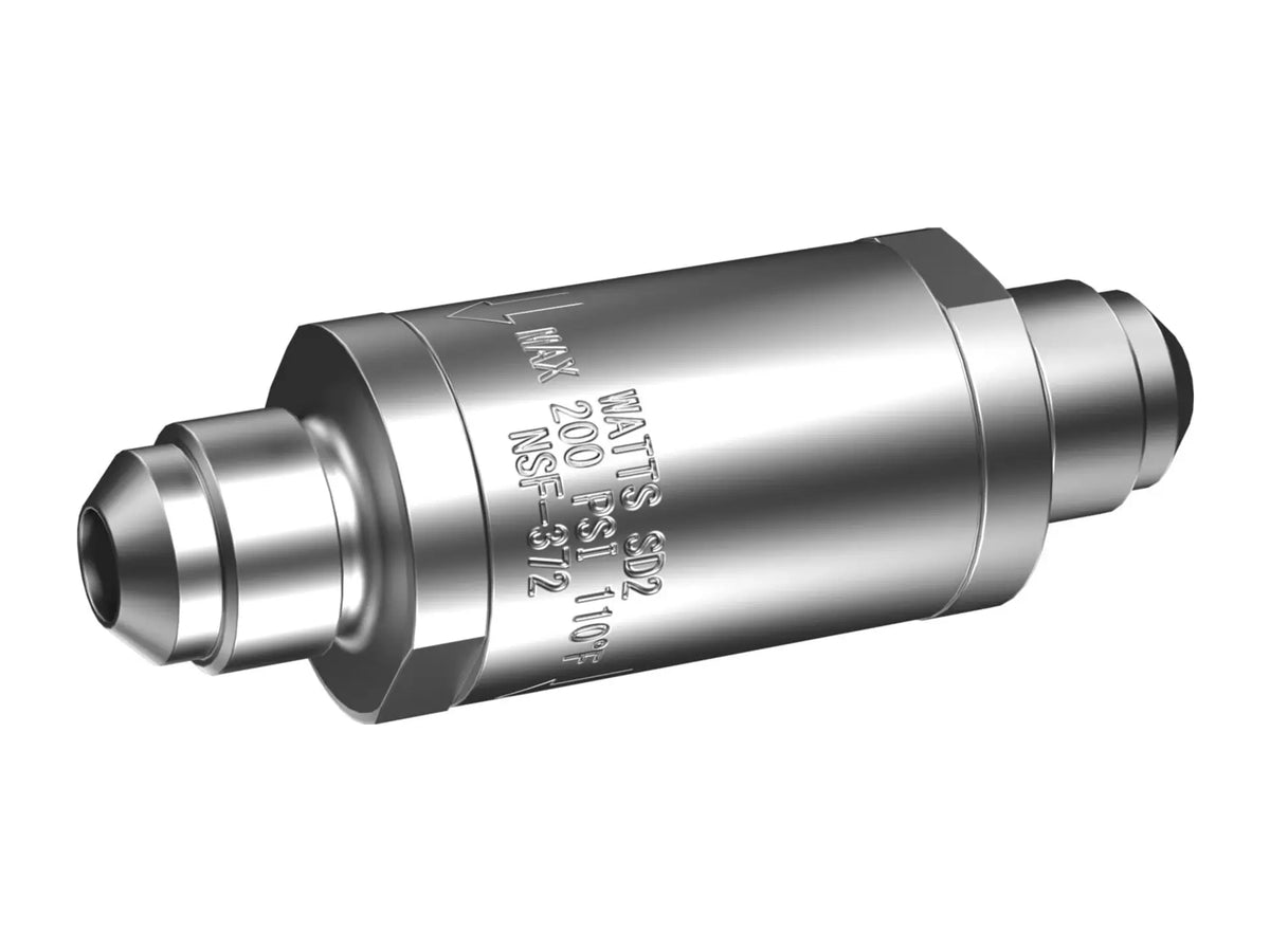 Watts 0061651, SD2-MF 1/4" SS Dual Check Valve