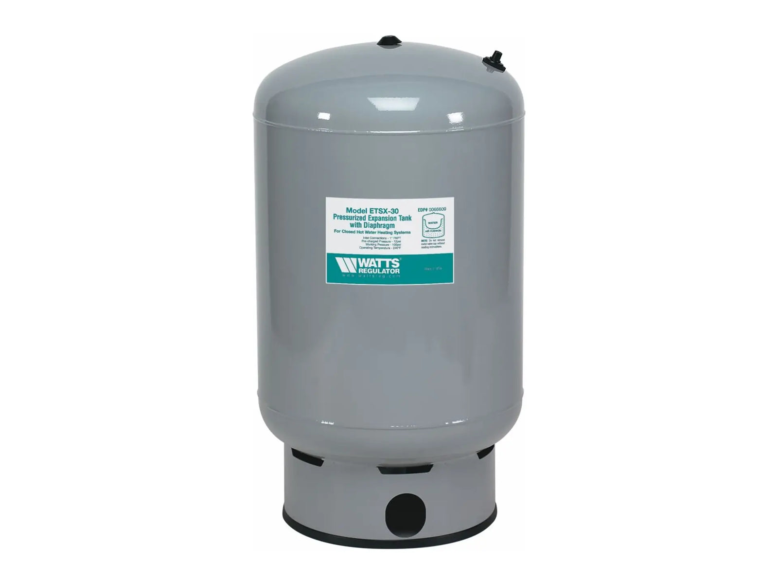 Watts 0066610, ETSX-40 1" Expansion Tank 100 PSI Max