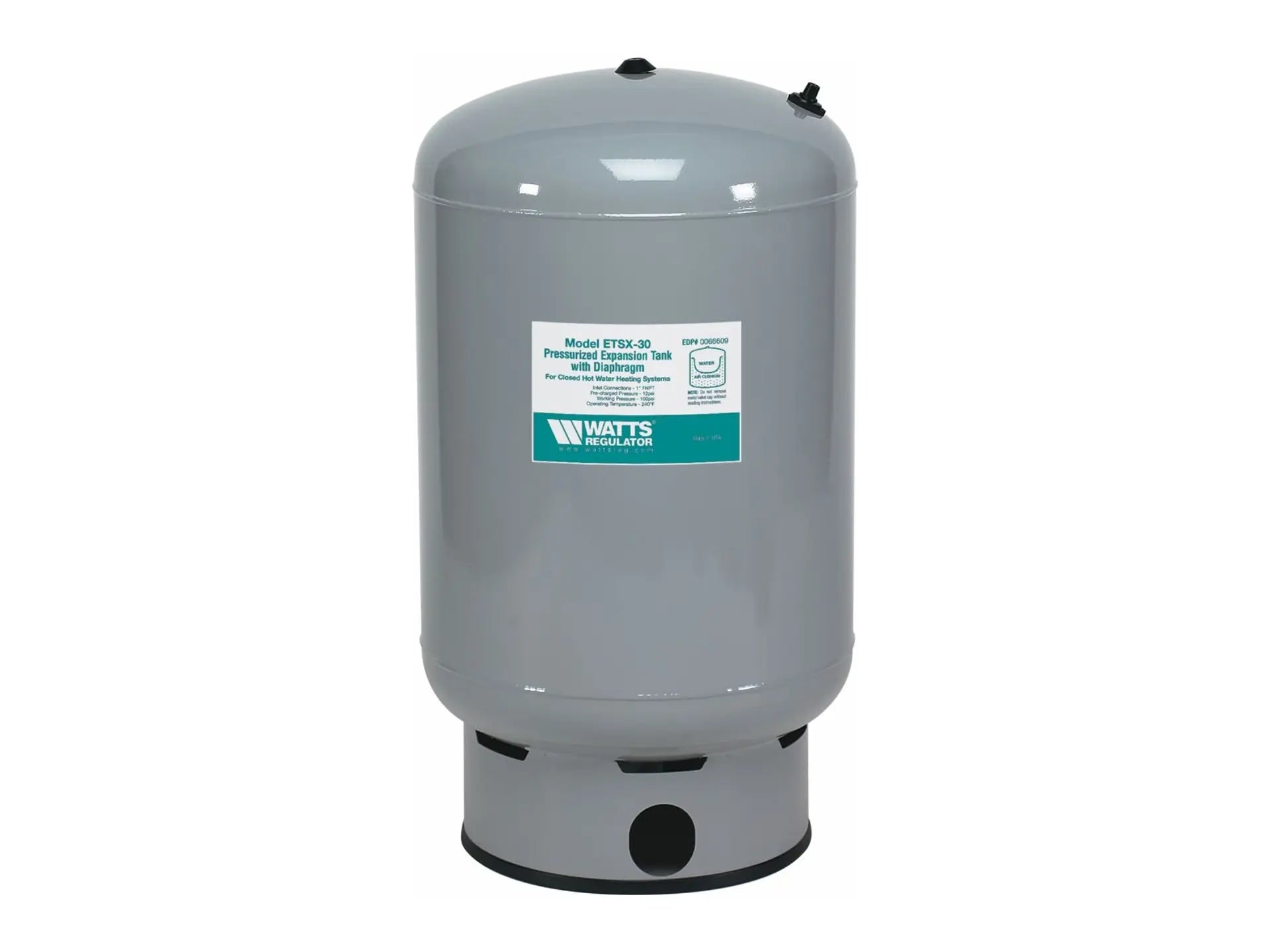 Watts 0066610, ETSX-40 1" Expansion Tank 100 PSI Max
