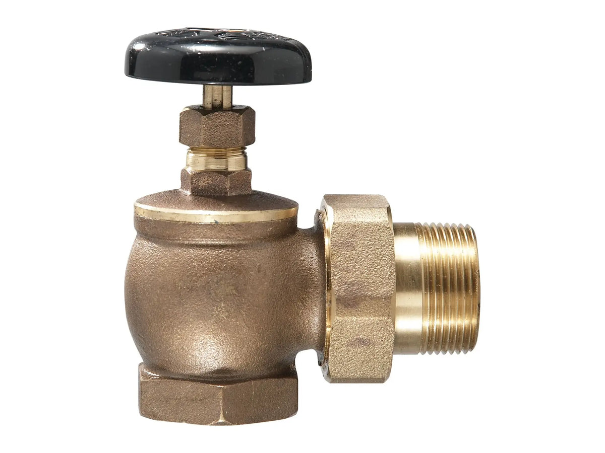 Watts 0067545, RA-2-AP 1/2" Brass Steam Radiator Angle Valve