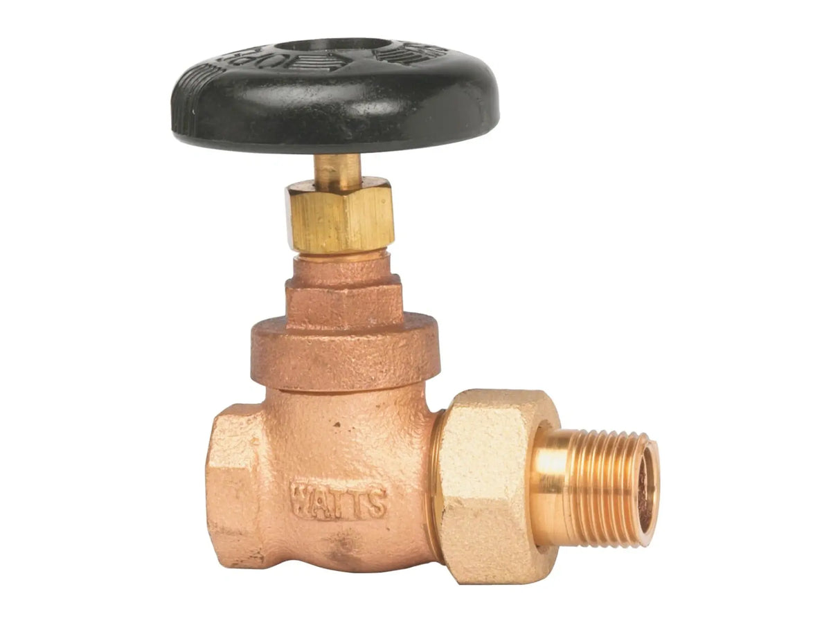 Watts 0067605, RA-1-SW-1/2" 1/2 IN Bronze Steam Radiator Gate Valve