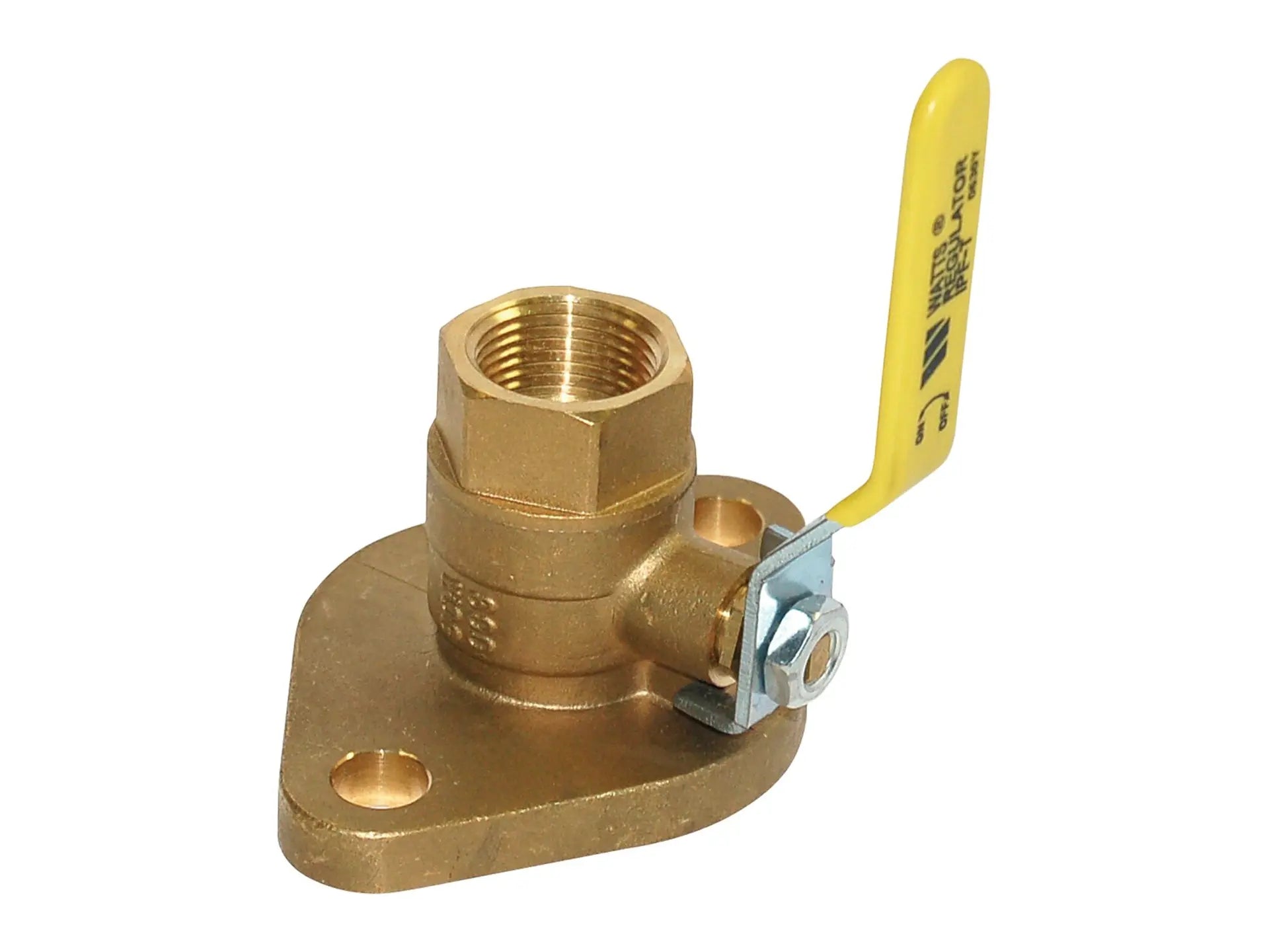 Watts 0068092, 1 1/4" Isolation Pump Flange, Threaded, Adjustable Virgin PTFE Seat