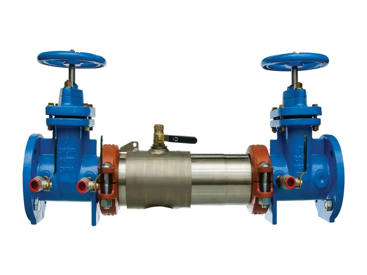 Watts 0111526, 8" SS Double Check Valve Assembly Backflow Preventer