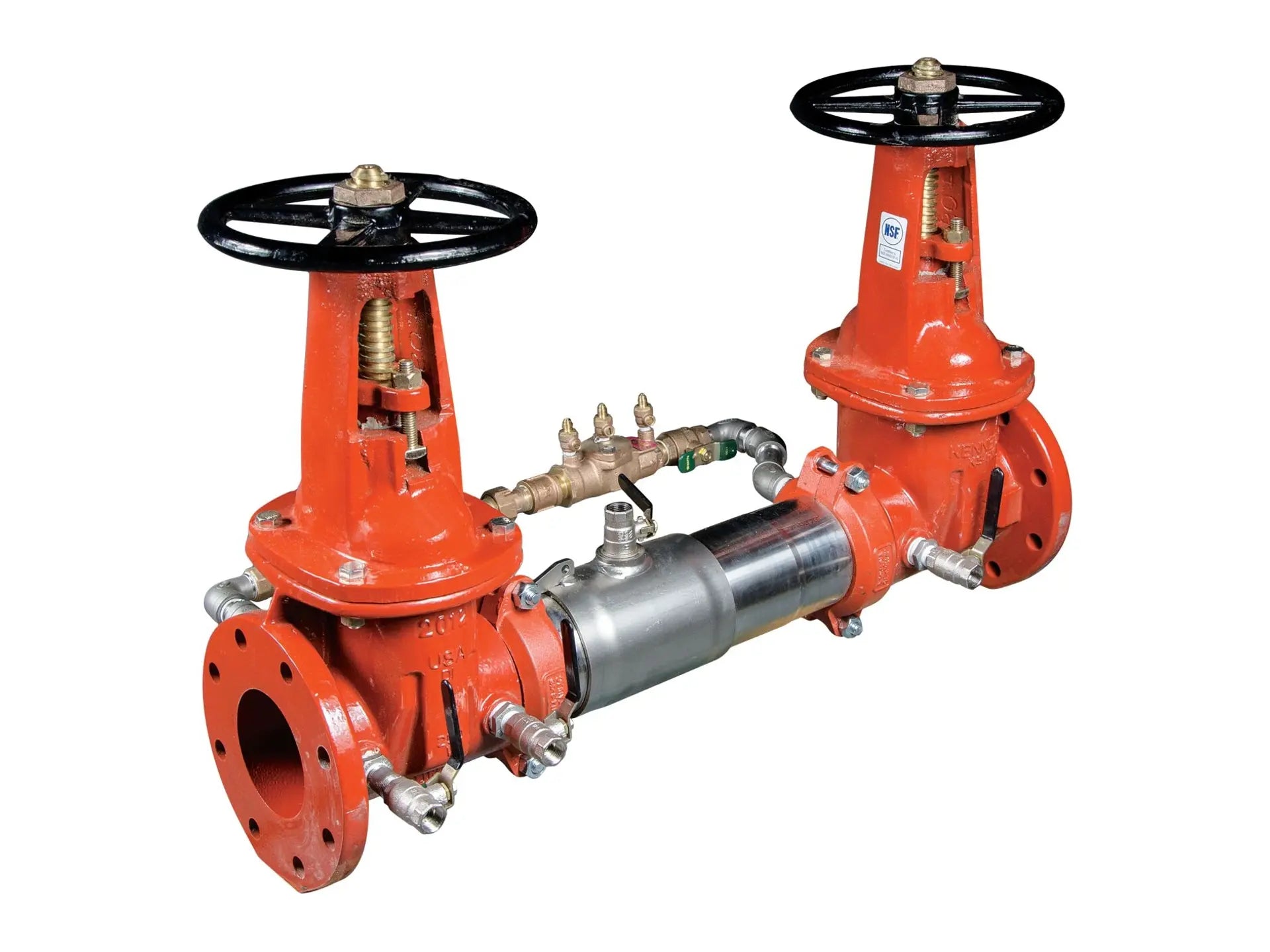 Watts 0111842, 10" 757DCDA Double Check Detector Assembly Backflow Preventers