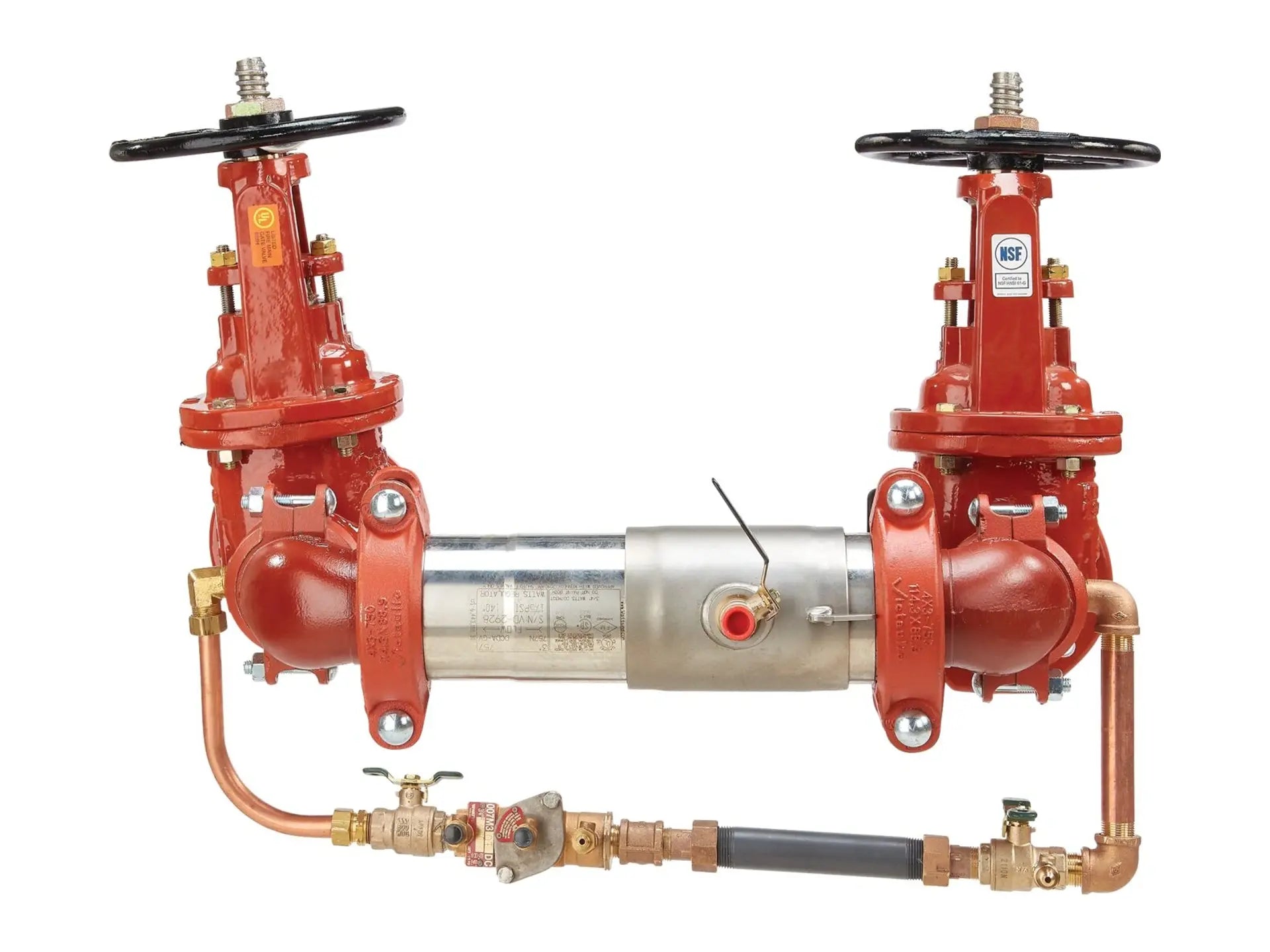 Watts 0111844, 3" 757N DCDA OSY LM Backflow Preventer