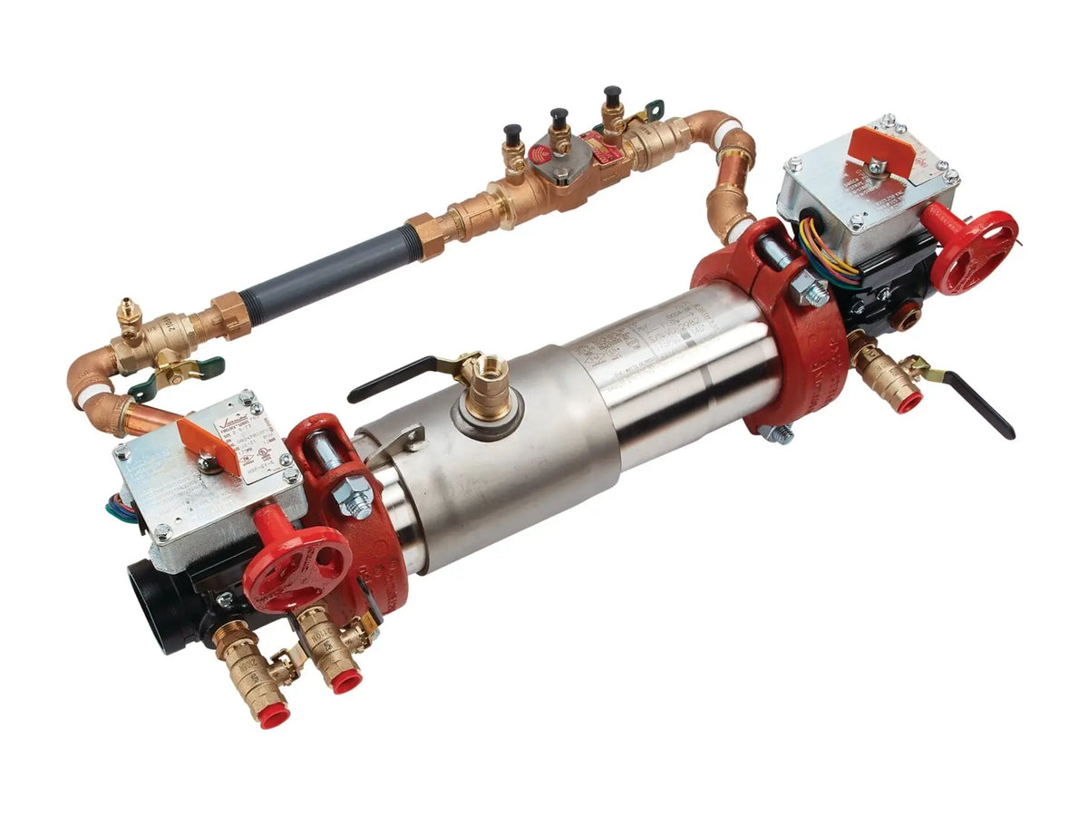 Watts 0111850, 3" 757DCDA Double Check Detector Assembly Backflow Preventers