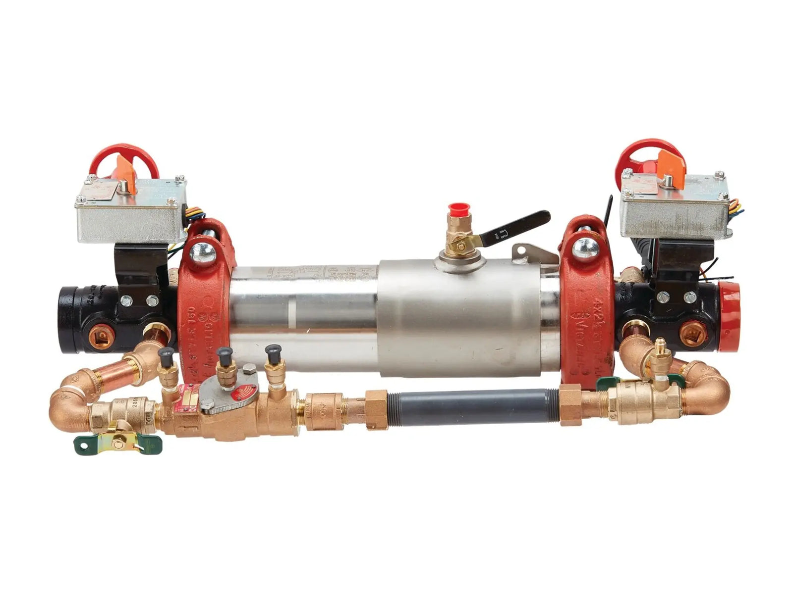 Watts 0111851, 4" 757DCDA Double Check Detector Assembly Backflow Preventers