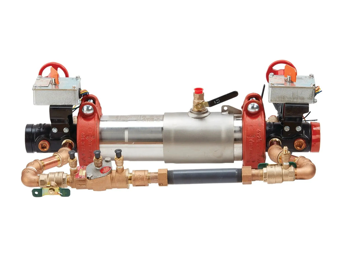 Watts 0111851, 4" 757DCDA Double Check Detector Assembly Backflow Preventers