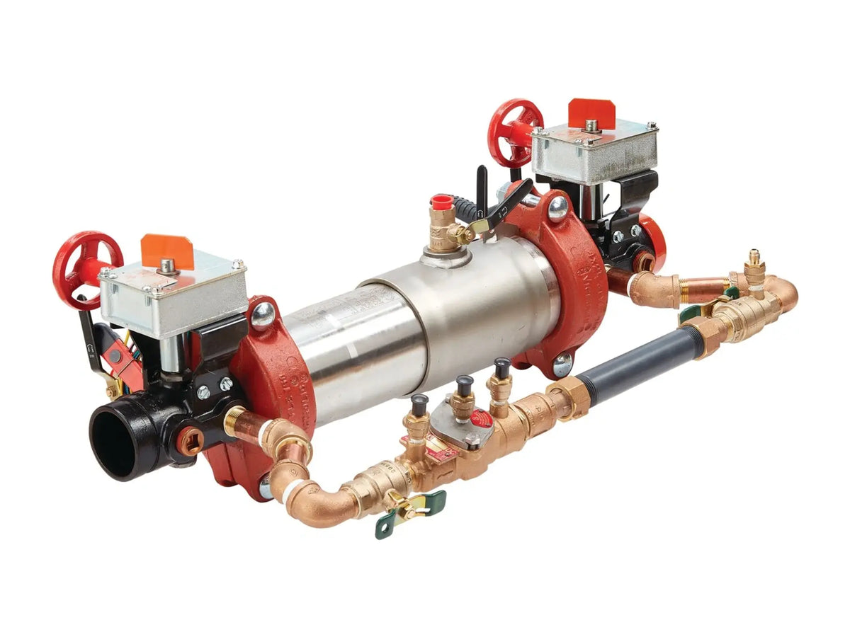 Watts 0111853, 8" 757DCDA Double Check Detector Assembly Backflow Preventers