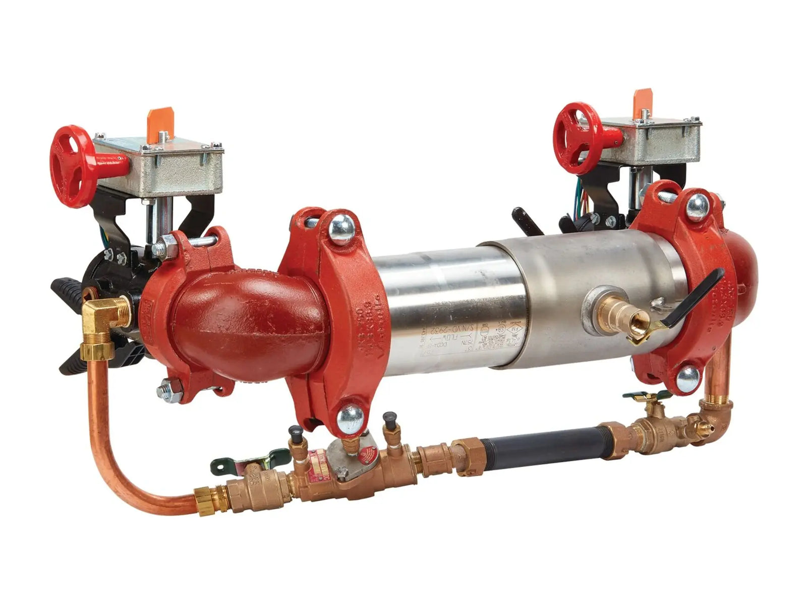 Watts 0111856, 4" 757N-DCDA BFG LM Backflow Preventer