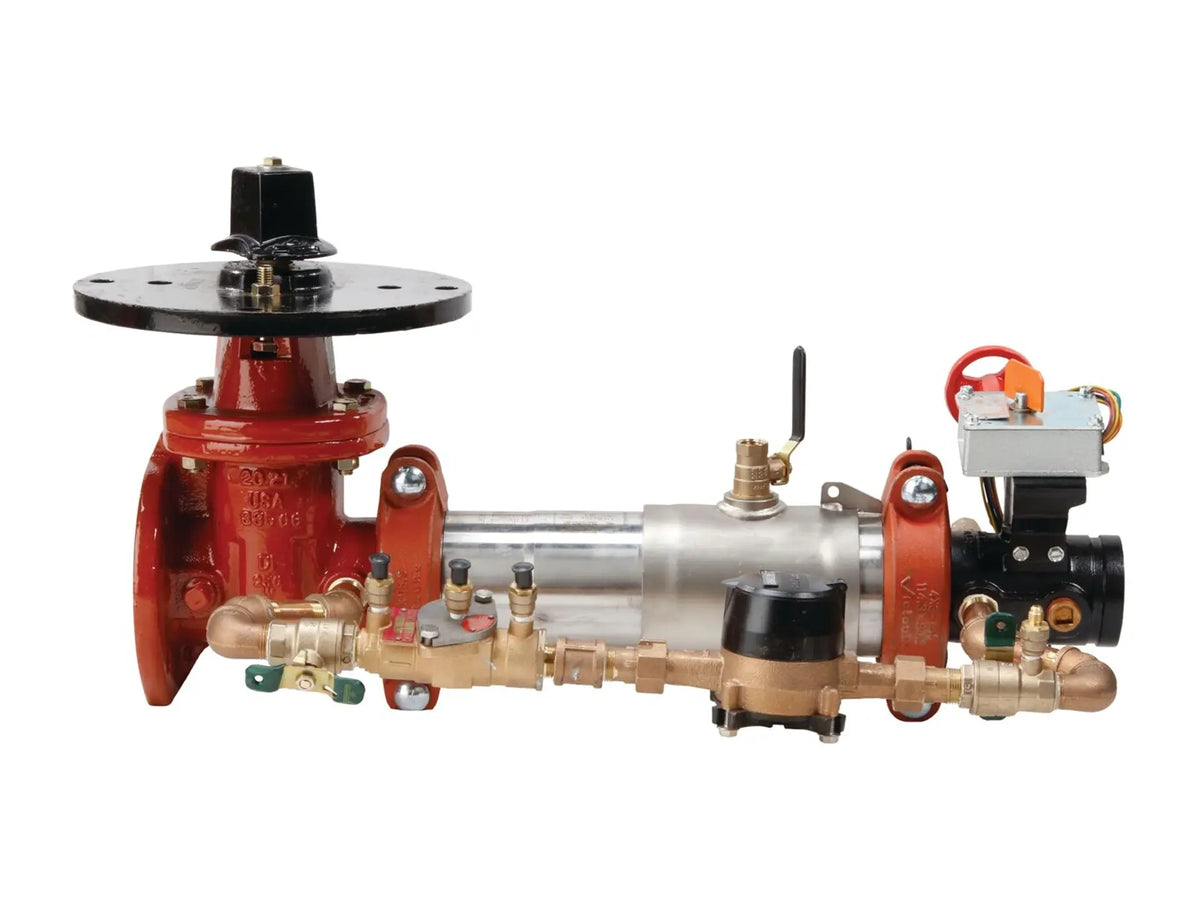 Watts 0112087, 4" 757DCDA-BFGxPIV GPM Backflow Preventer