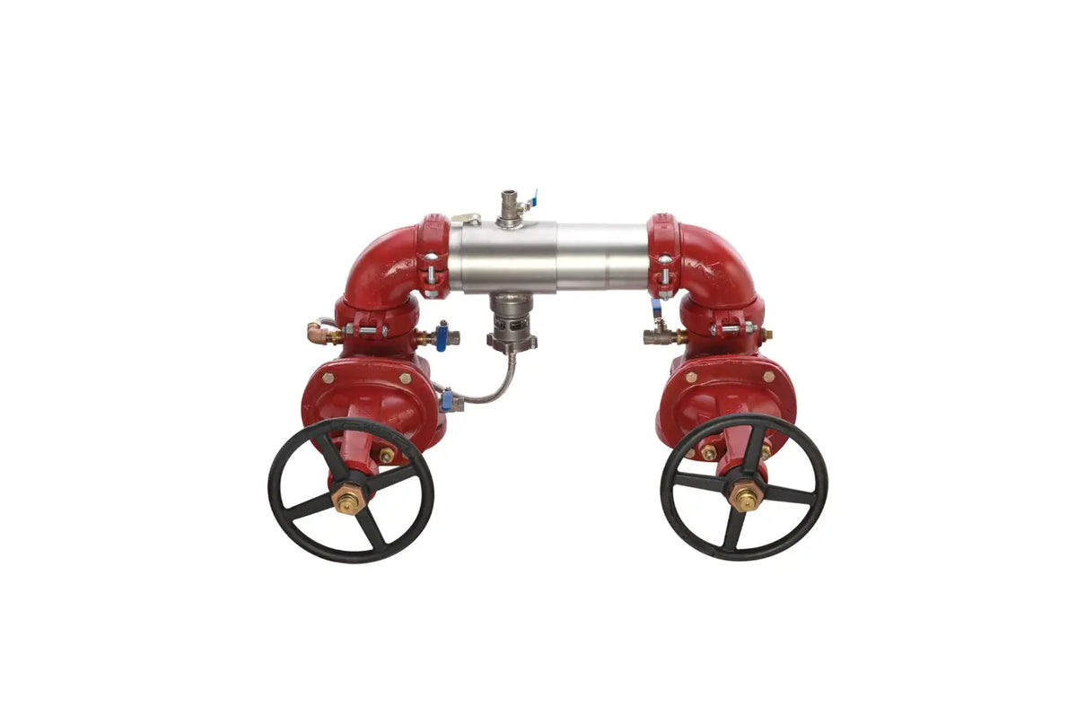 Watts 0113047, Model 6 957N-DOSY SS Reduced Pressure Zone Assembly Backflow Preventer