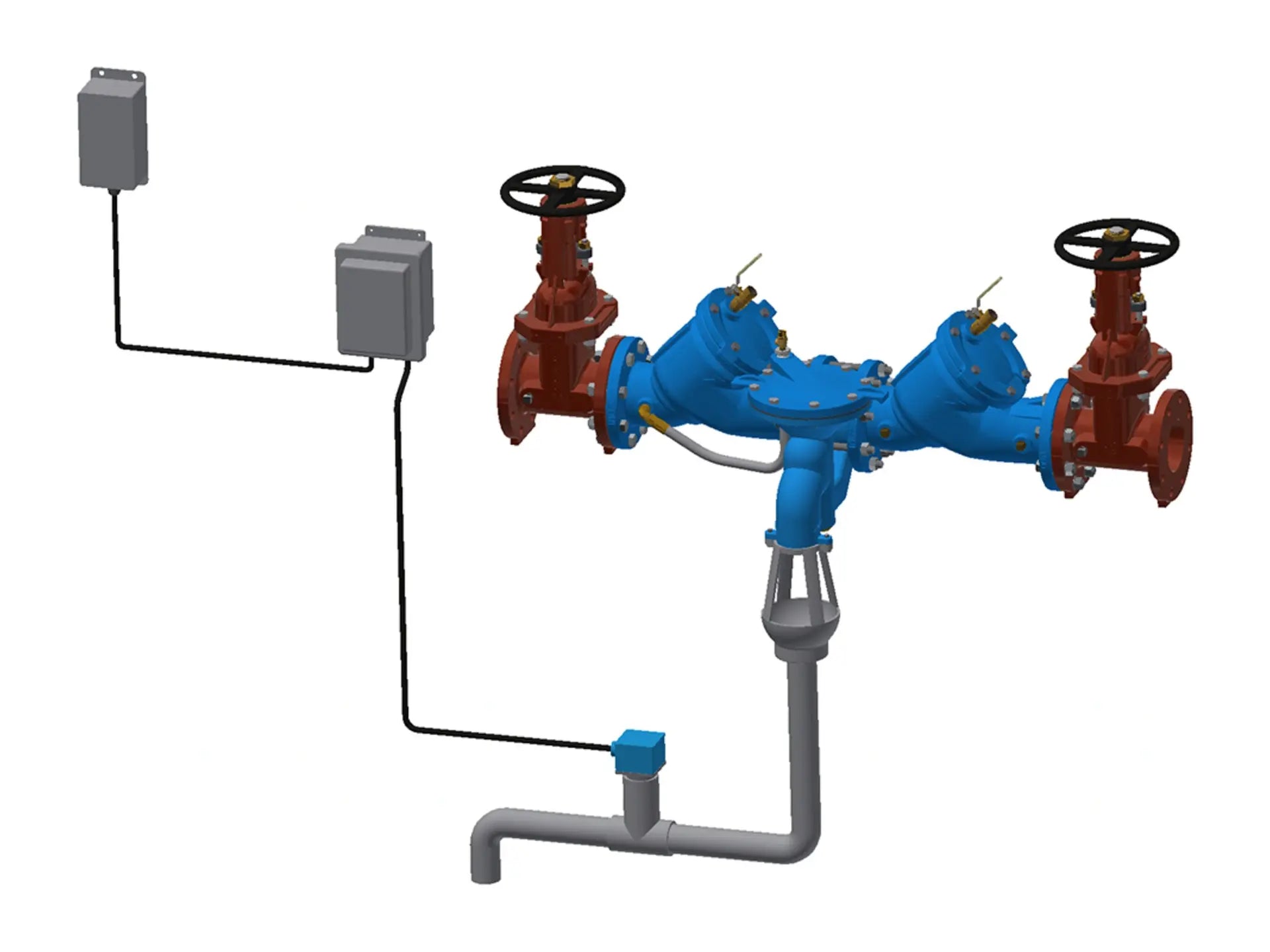 Watts 0113157, 6" CI Reduced Pressure Zone Valve