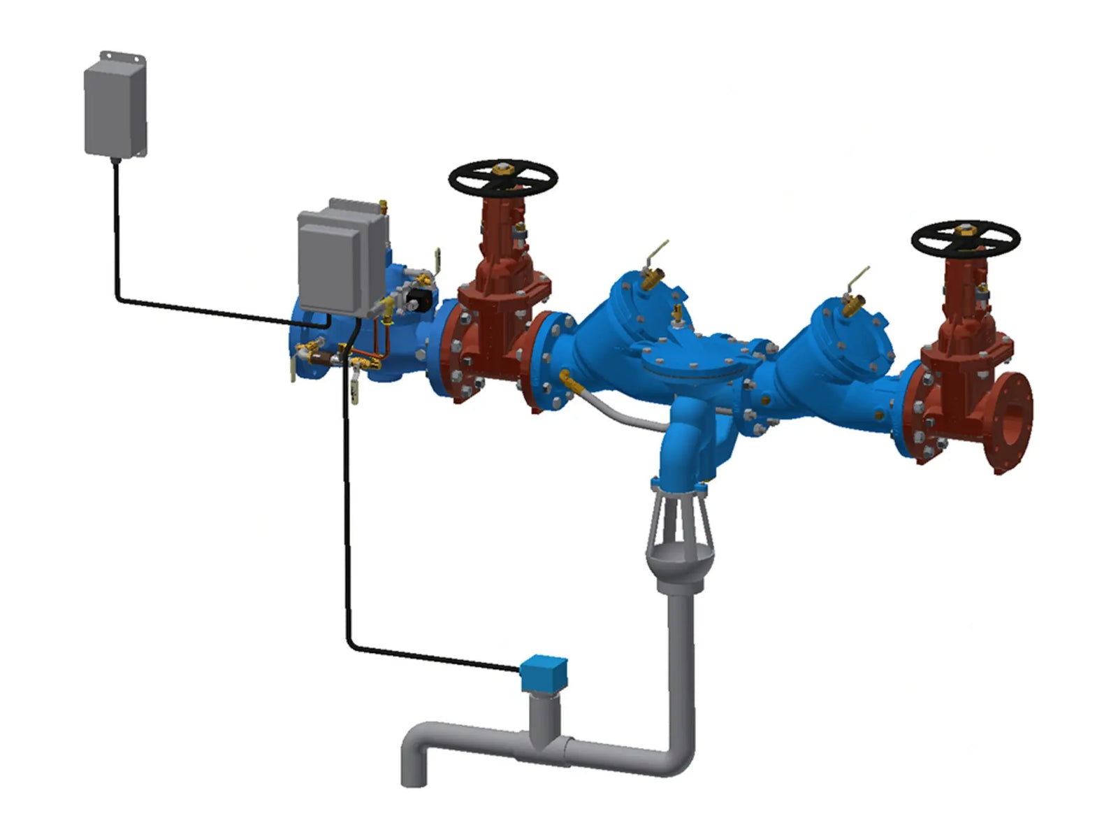 Watts 0113181, 6" CI Reduced Pressure Zone Valve