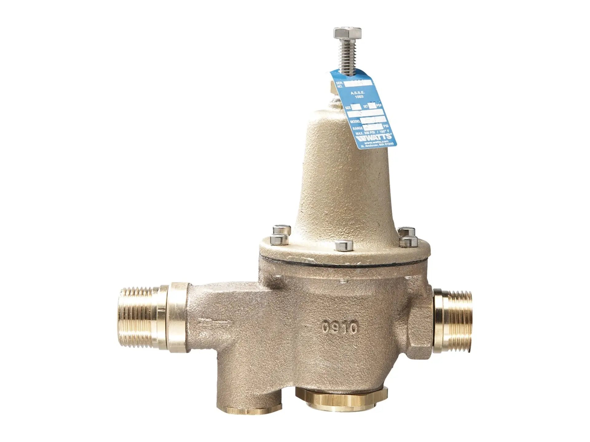 Watts 0121200, LF 5M3-Z6 PRV 25-75 PSI, 3/4"