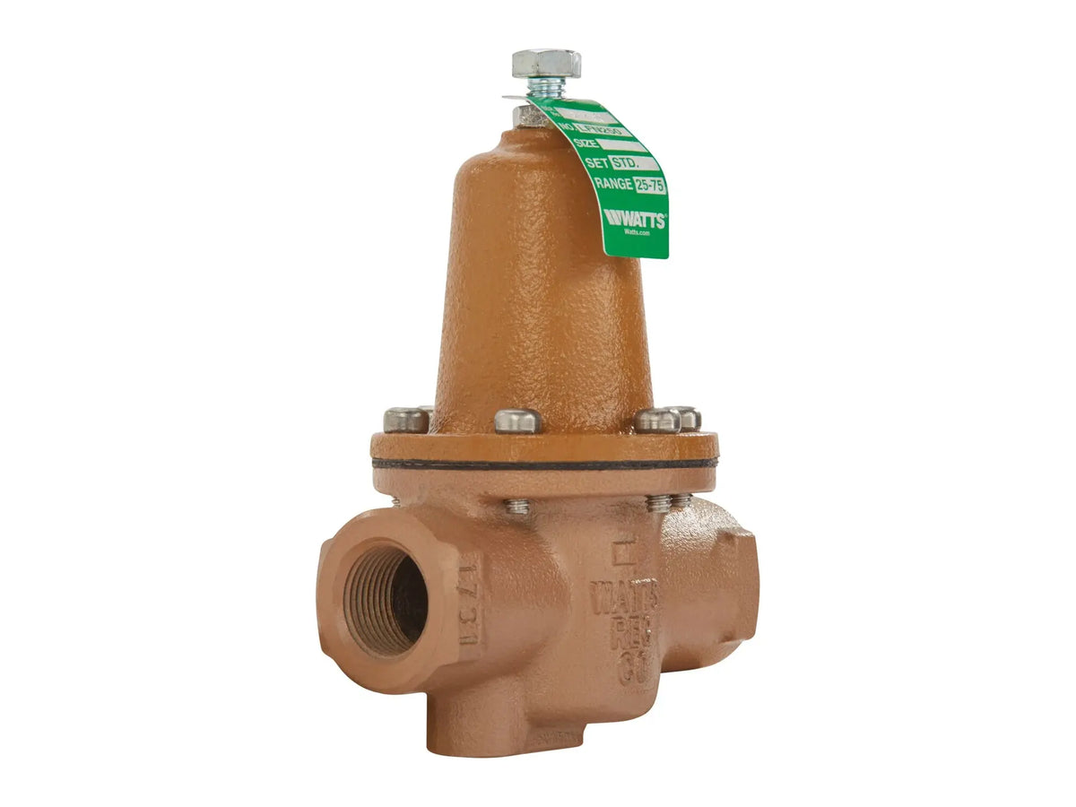 Watts 0121246, 3/4" Water Regulator with Bypass LFN250BZ 20#