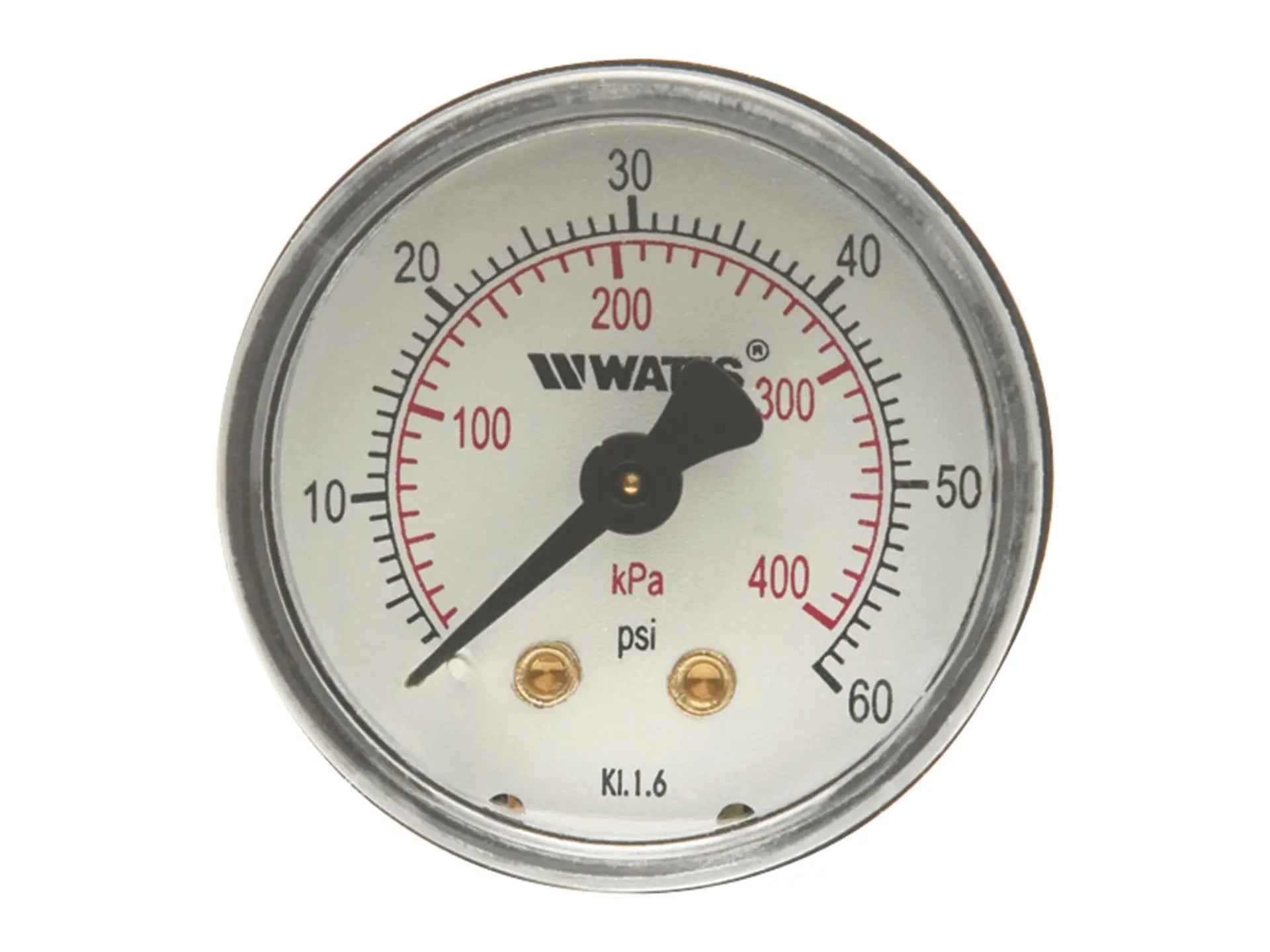 Watts 0121700, 1/4 LFDPG3-2 Pressure Gauge 0-200 PSI