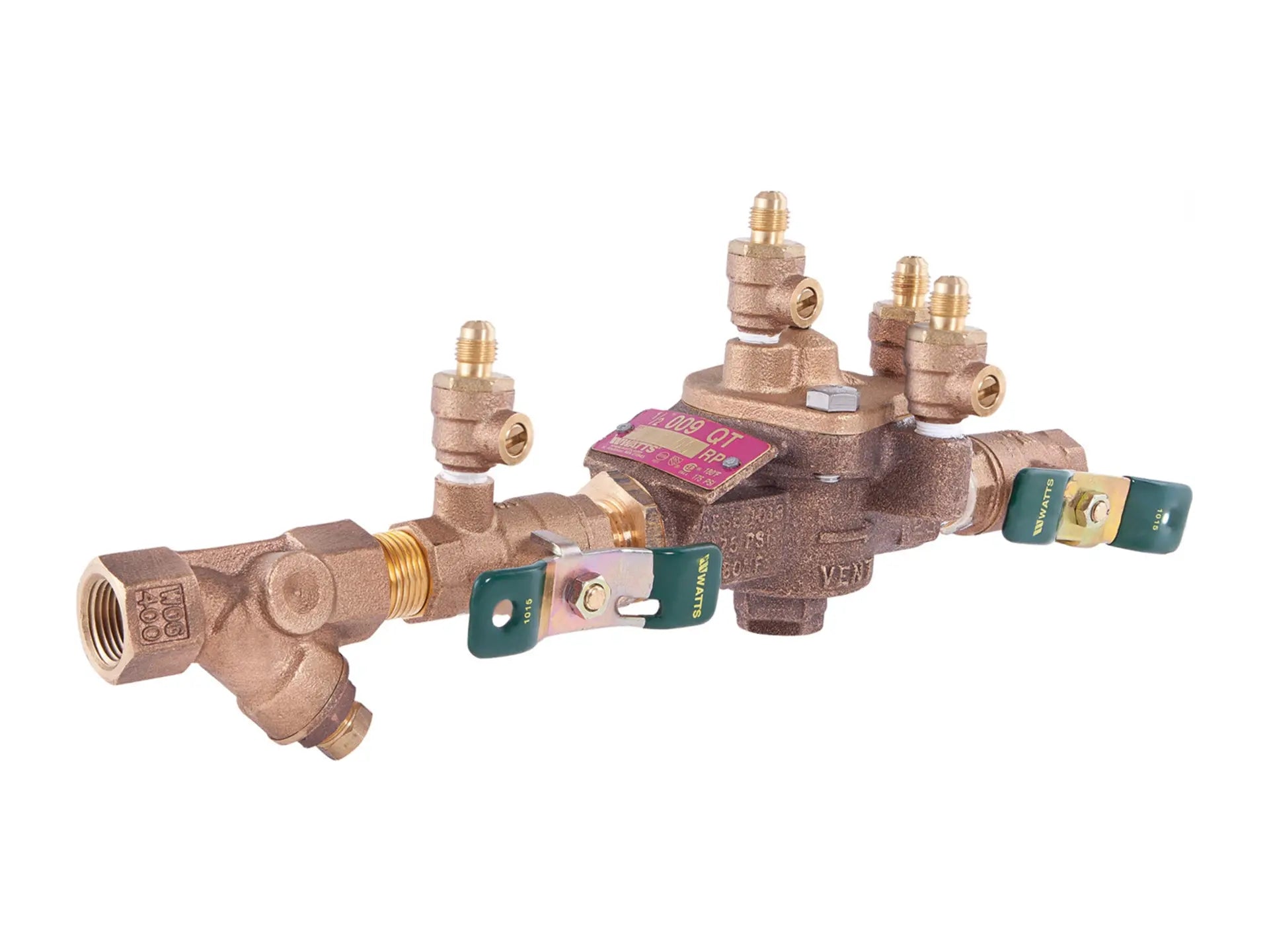 Watts 0122605, 3/8" LF009-QT-S Backflow Preventer