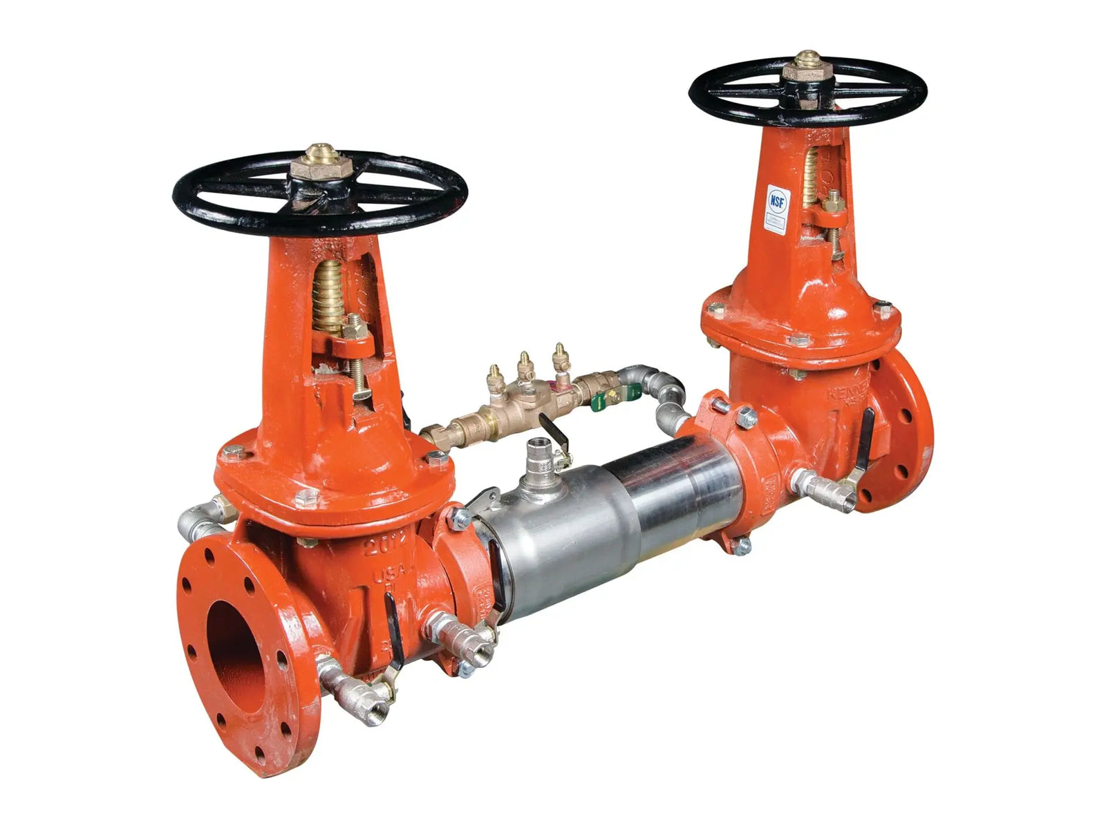 Watts 0122717, 6 LF757DCDA Double Check Detector Assembly Backflow Preventers