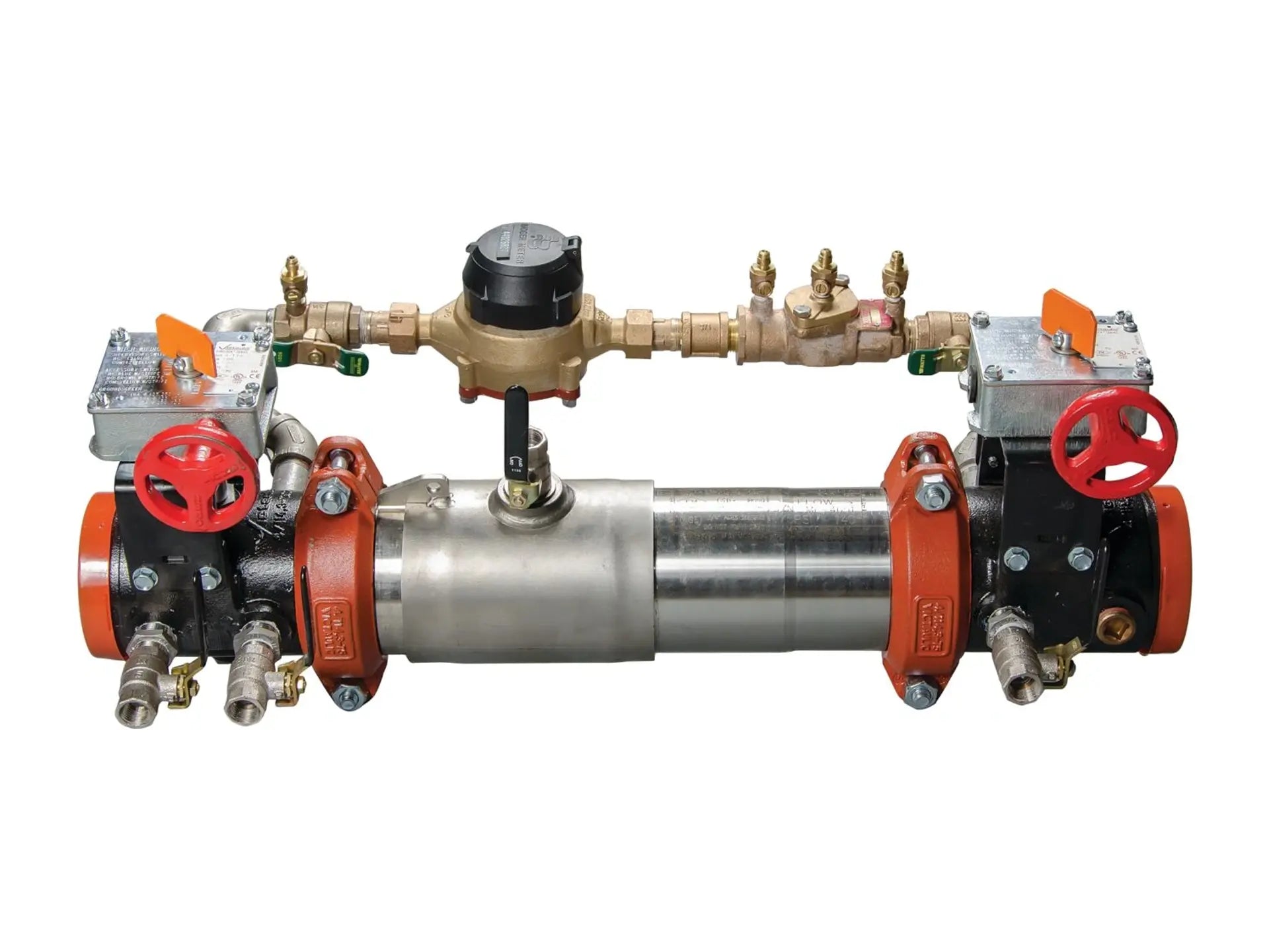 Watts 0122732, 6" LF757DCDA Double Check Detector Assembly Backflow Preventers