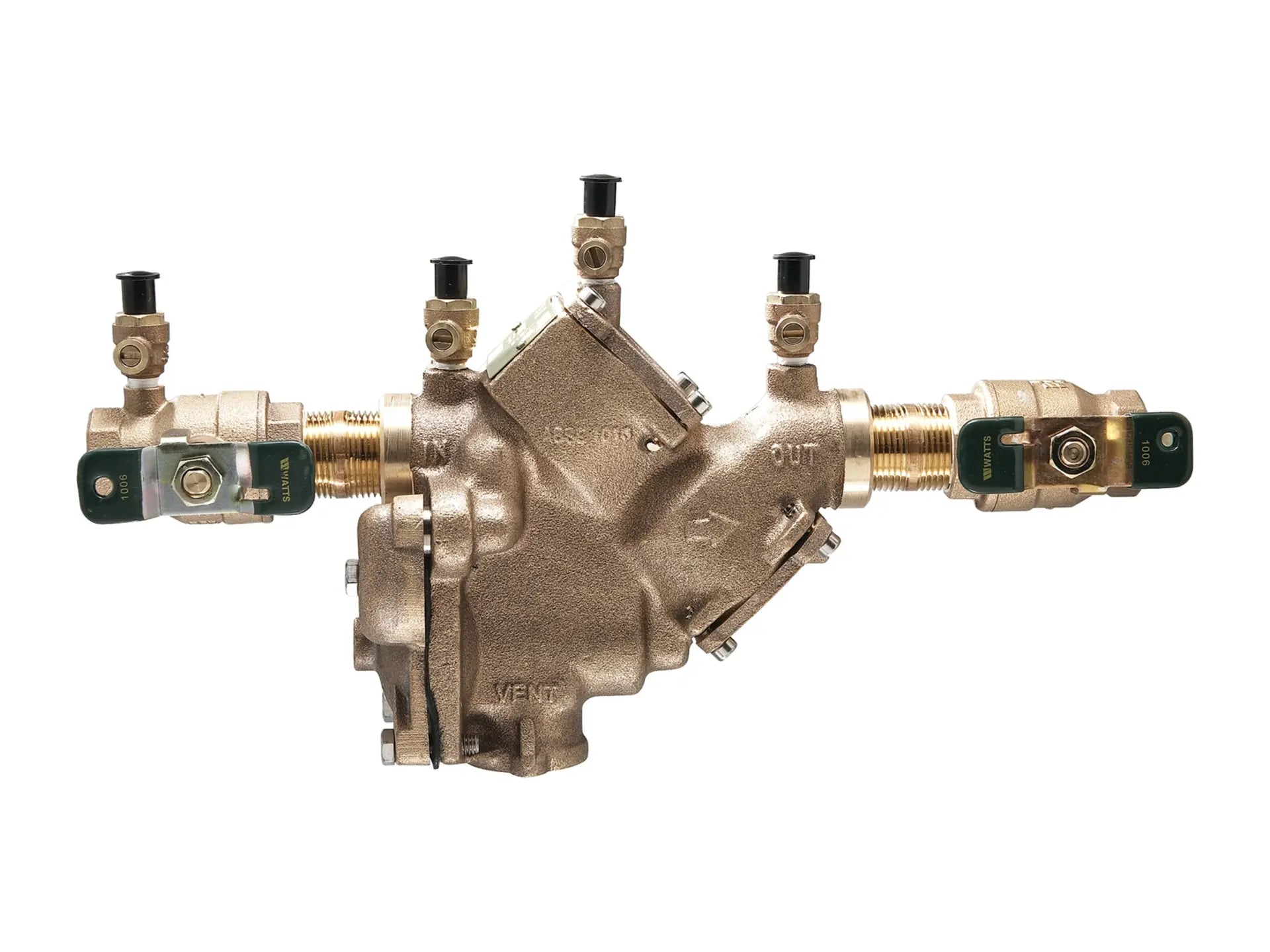 Watts 0122771, 3/4 IN Lead Free Silicon Bronze Reduced Pressure Zone Backflow Preventer Assembly