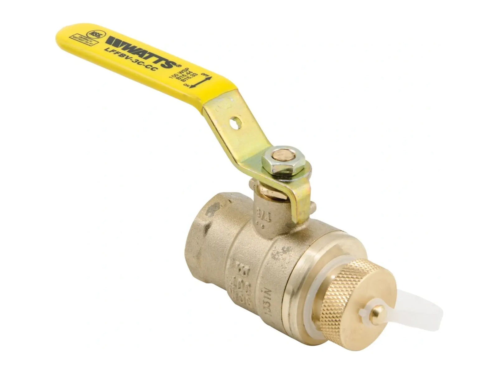 Watts 0123474, 1/2" LFFBV-3C-CC Ball Valve