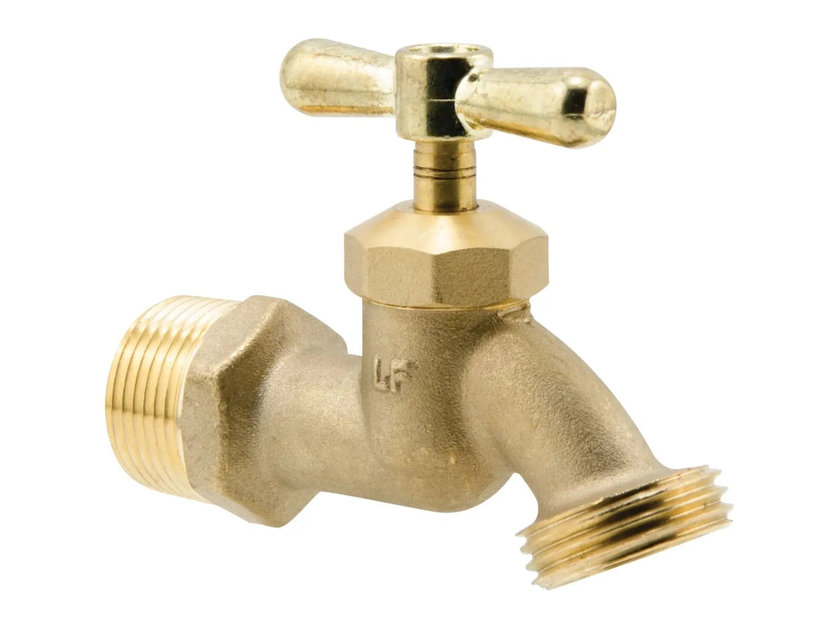 Watts 0123484, 3/4" Lead Free Sillcock Faucet, Male IPS x 3/4" Hose Connection, Tee Handle