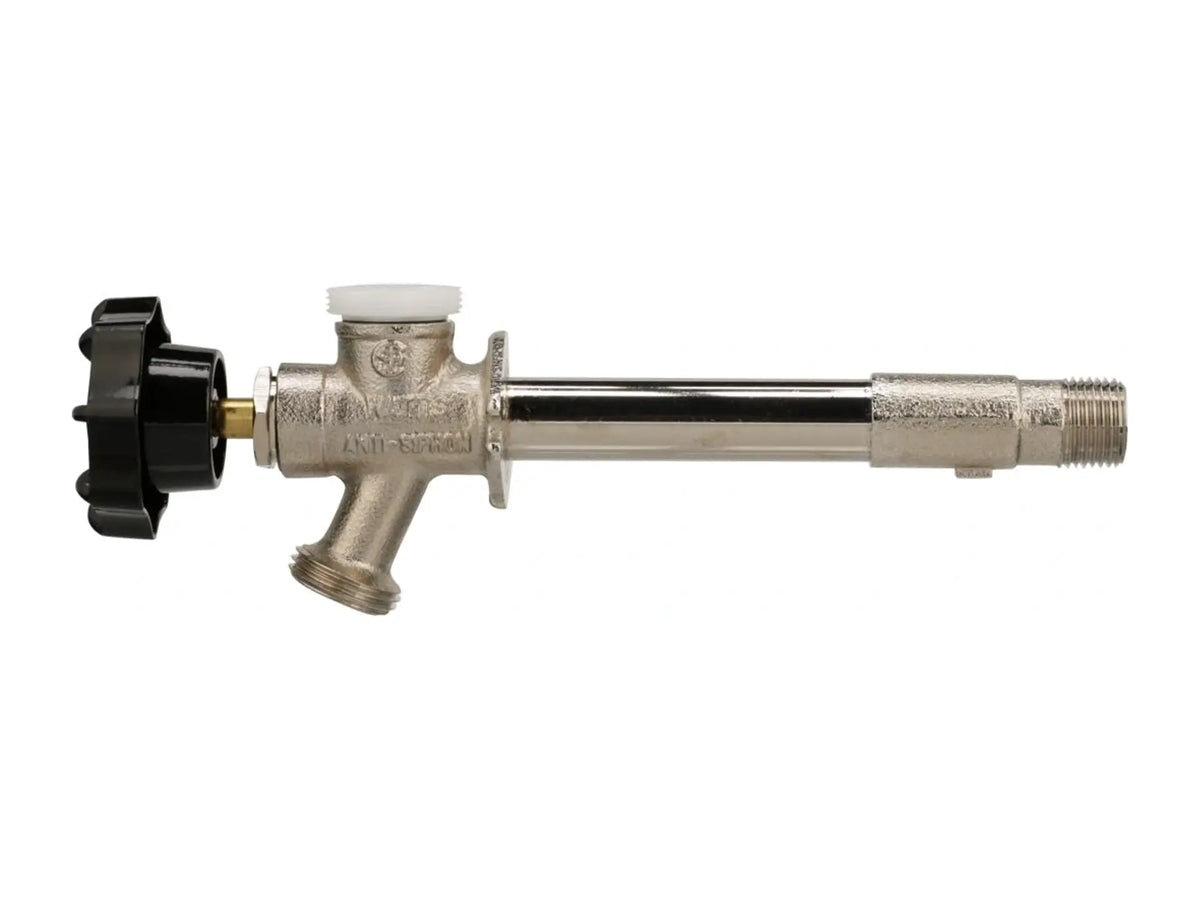 Watts 0123534, 1/2 Solder or Male IPS Lead Free Frost Proof Wall Hydrant, Wall Size 4", Vacuum