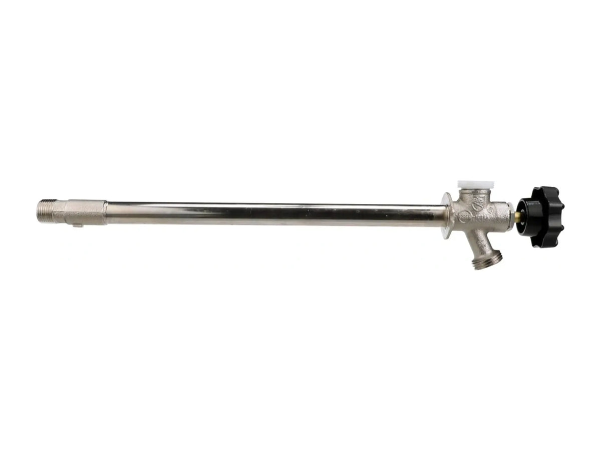 Watts 0123538, 1/2 Solder or Male IPS Lead Free Frost Proof Wall Hydrant, Wall Size 12", Vacuum