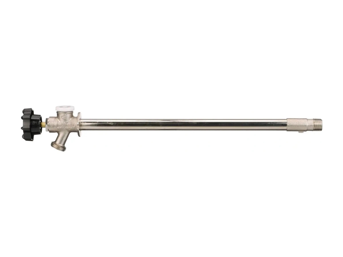 Watts 0123539, 1/2 Solder or Male IPS Lead Free Frost Proof Wall Hydrant, Wall Size 14", Vacuum