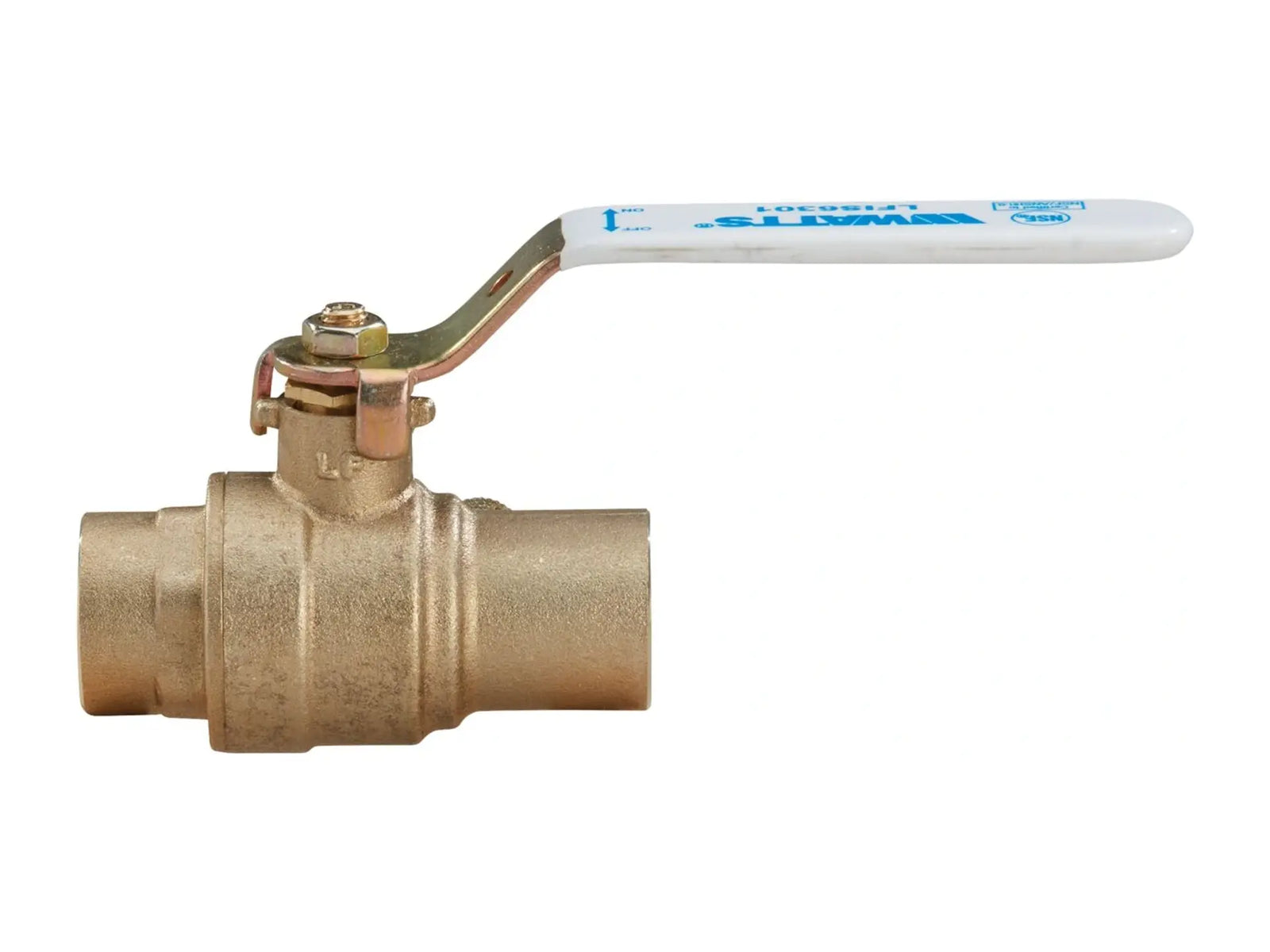 Watts 0123629, 3/4" Lead Free Ball and Waste Ball Valve, Solder End Connections