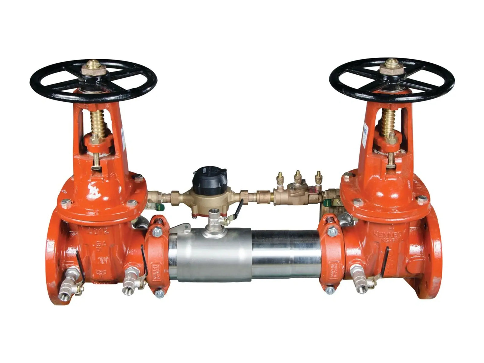 Watts 0124717, 4" LF757DCDA Double Check Detector Assembly Backflow Preventers