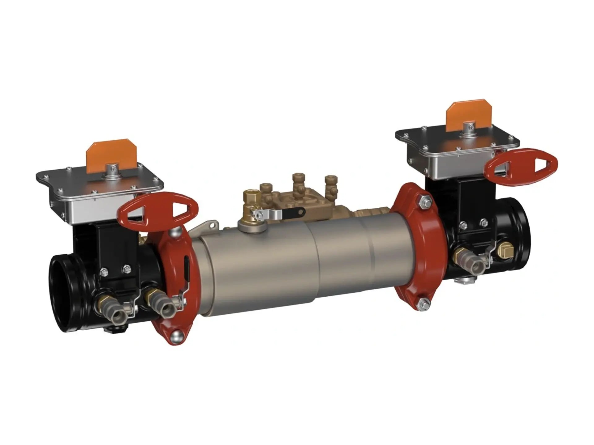 Watts 0124726, 4 LF757DCDA Double Check Detector Assembly Backflow Preventers