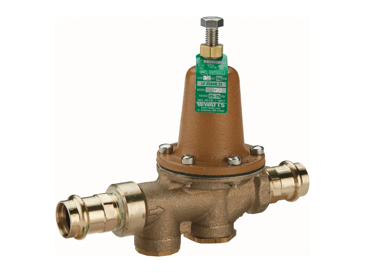 Watts 0125574, 1-1/4" LF25AUB-Z3 Pressure Reducing Valve