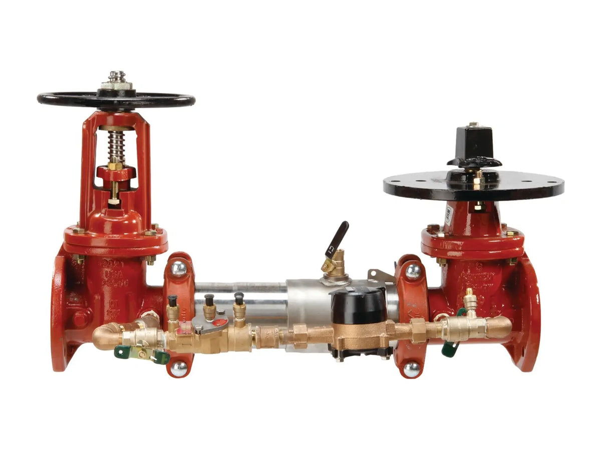Watts 0191612, 3" 757DCDA SS Double Check Detector Assembly Backflow Preventer