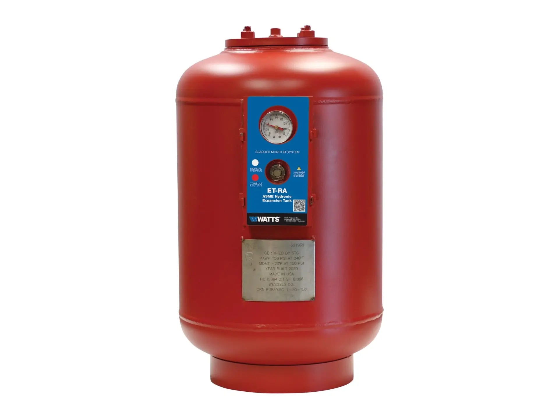 Watts 0212012, ETRA-50 Non-Potable Expansion Tank Volume 13 Gallons