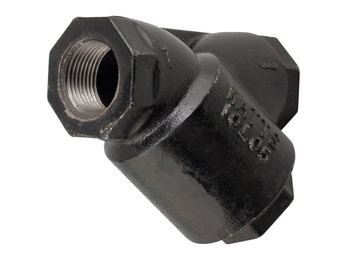 Watts 0220313, 3/4" Astm A-126 Class B Cast Iron Wye Pattern Strainer, Thread, 60 Mesh Screen