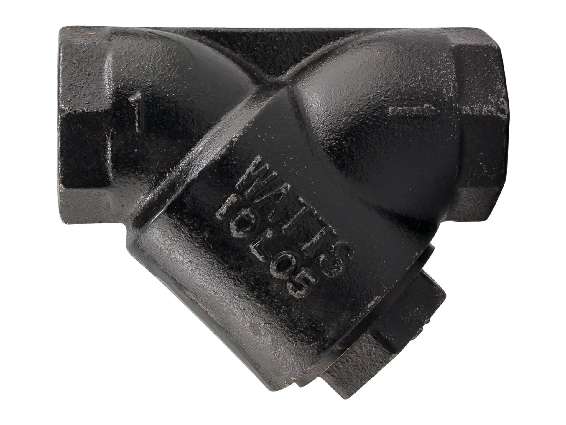 Watts 0220322, 1 1/4" Astm A-126 Class B Cast Iron Wye Pattern Strainer, Thread, 80 Mesh Screen