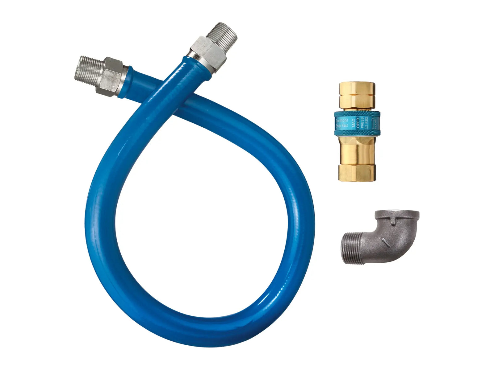 Watts 0241171, 1/2" ID 48" Length Stainless Steel Moveable Gas Connector