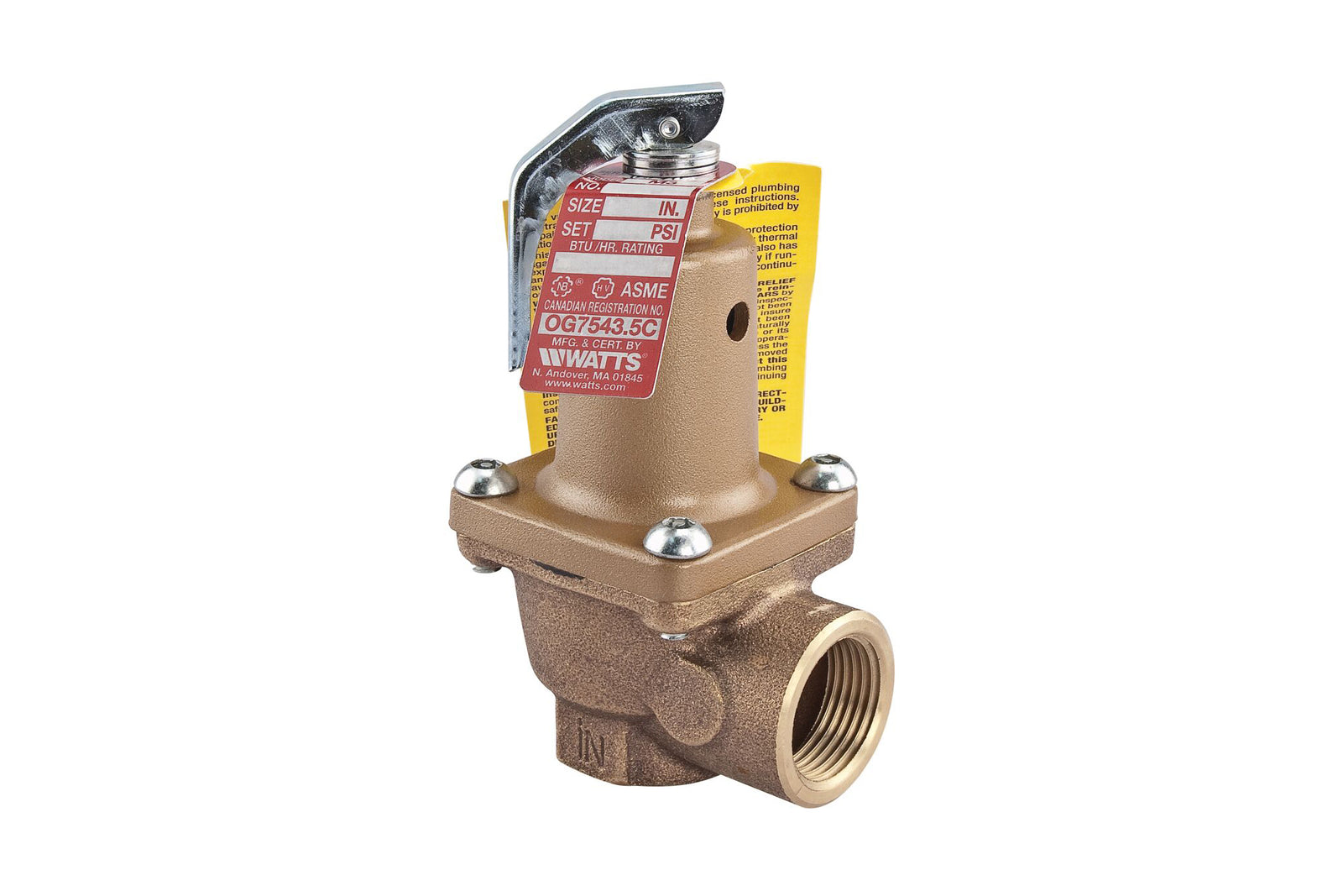 Watts 0278450, Relief Valve 174A-2