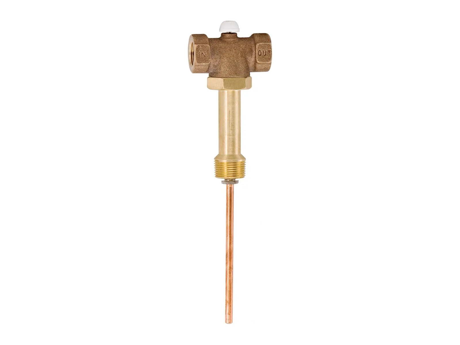 Watts 0295399, 3/4" Lead Free Automatic Temperature Gas Shutoff Valve, Extended Shank, Up to 3"