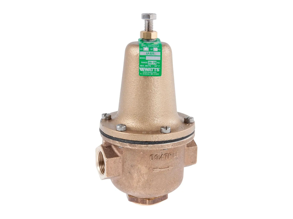 Watts 0298522, 3/4" LF223-HP Water Regulator 50-145 PSI