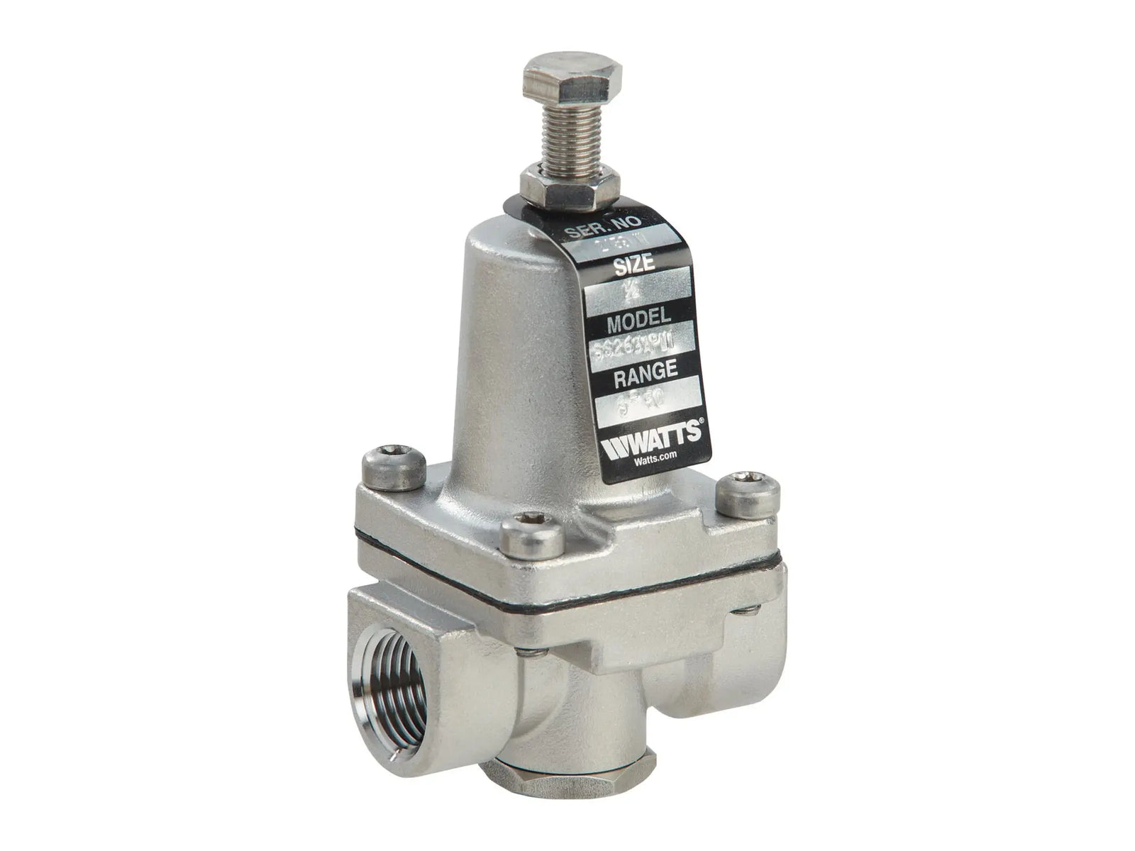 Watts 0328096, 1/4" SS263APM1 Valve, Pressure Range 20-175