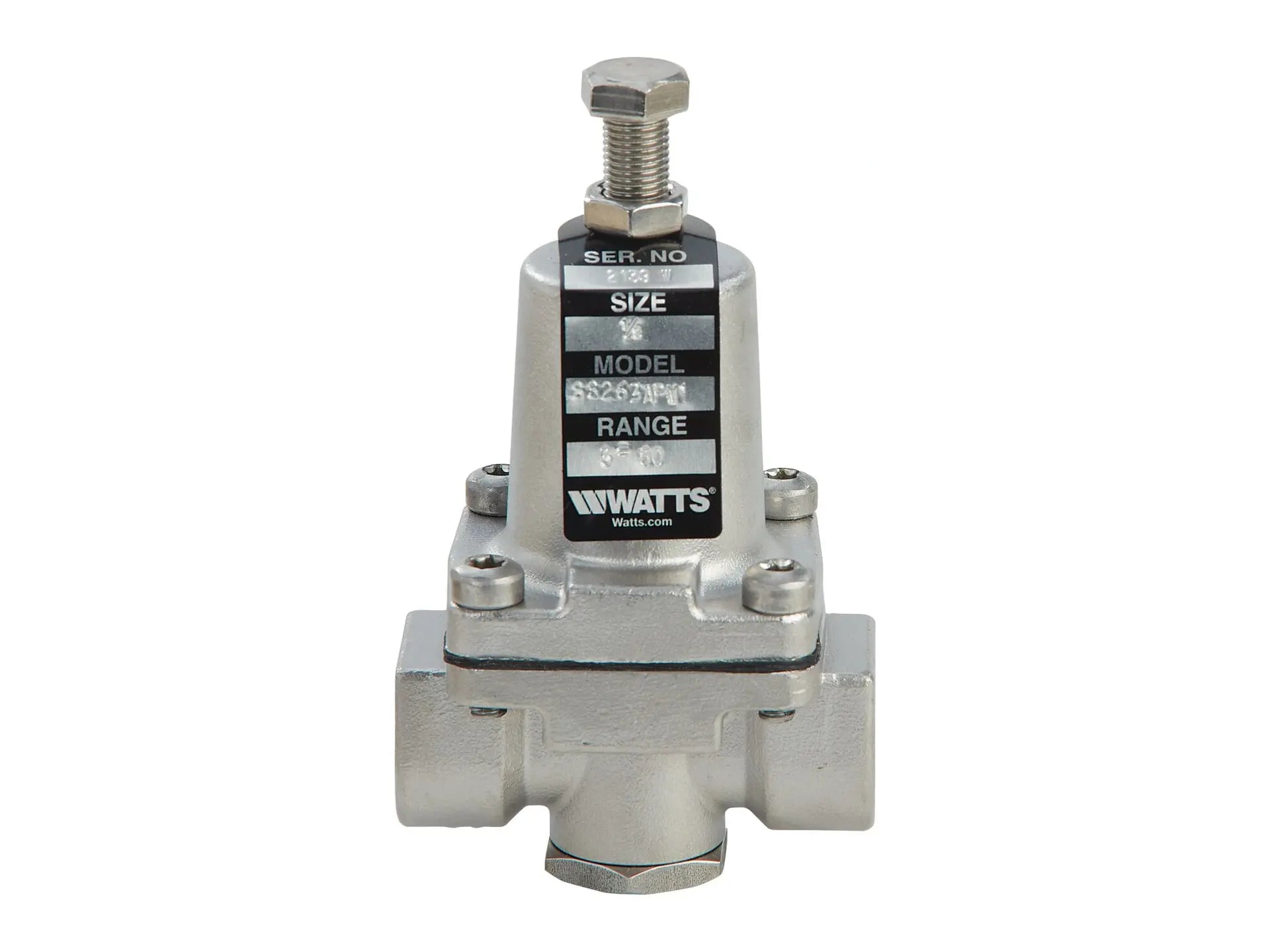Watts 0328102, 3/8" SS263APM1 Valve, Pressure Range 100-300
