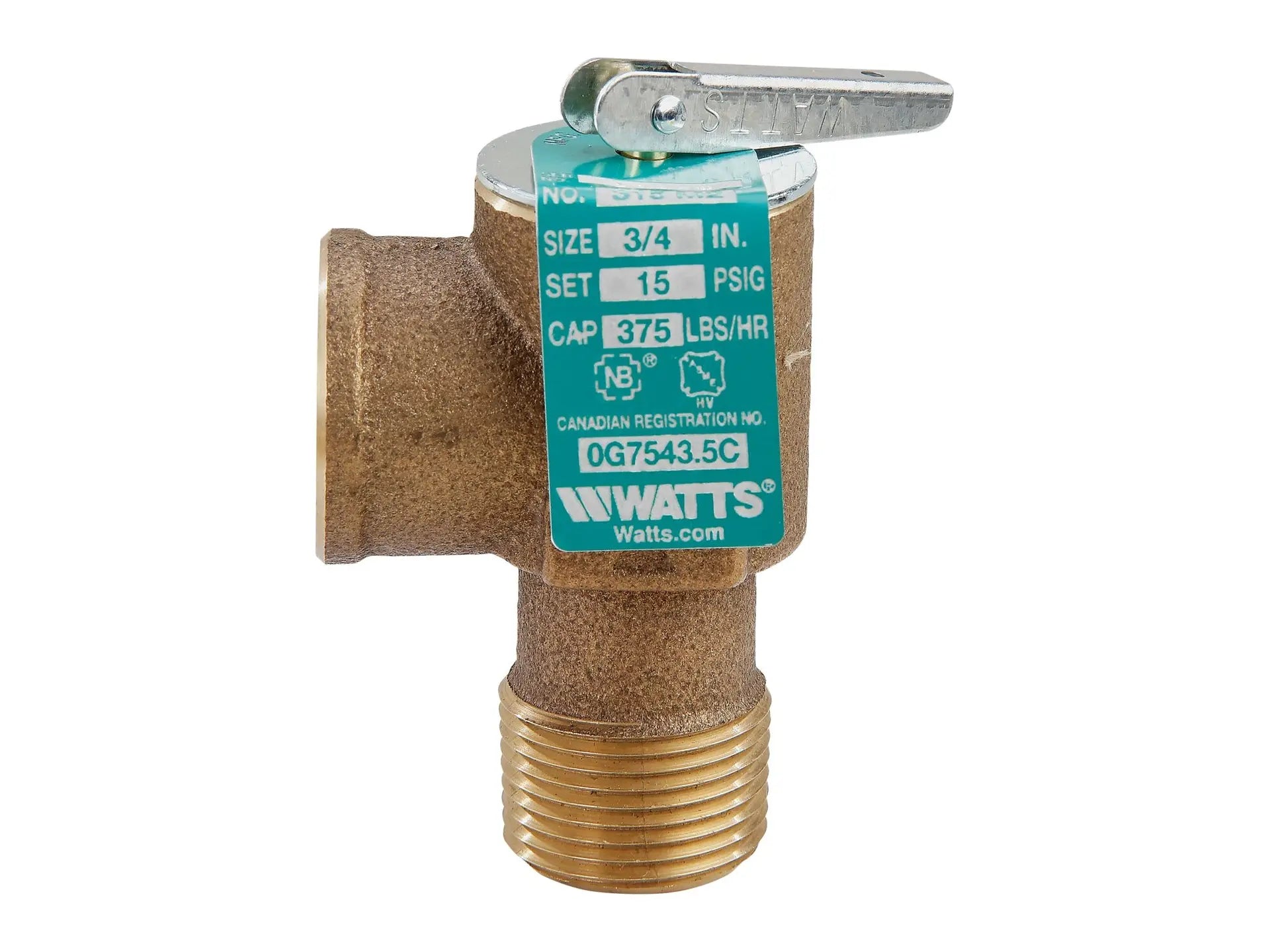 Watts 0342632, 3/4" L315M2-015 Valve