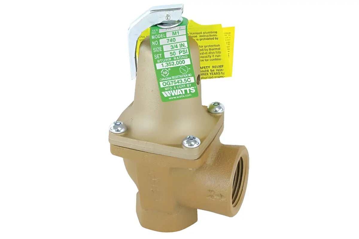 Watts 0382328, 740-3/4-50 Relief Valve, 1.352M BTU