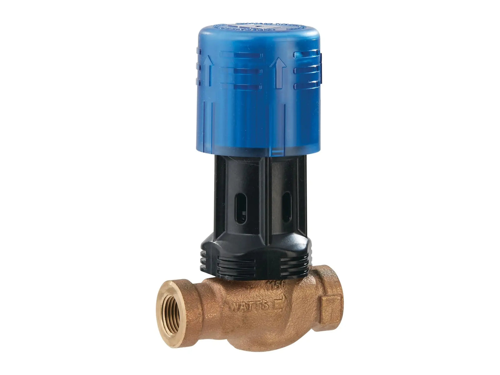 Watts 0386467, 1/2" Bronze Dial Set Pressure Indicator High Capacity Water Feed Regulator, Threaded