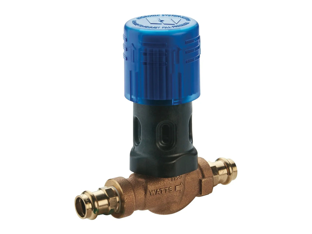 Watts 0386475, 1/2" Bronze Dial Set Pressure Indicator High Capacity Water Feed Regulator