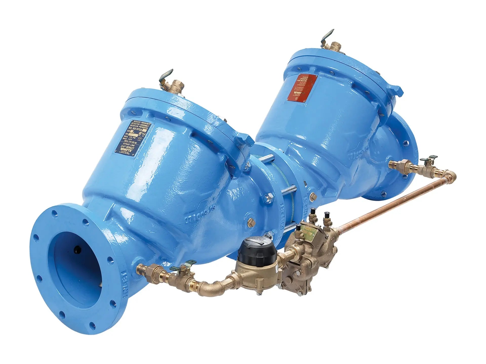 Watts 0387209, 4" 909RPDA-LF Backflow Preventer GPM